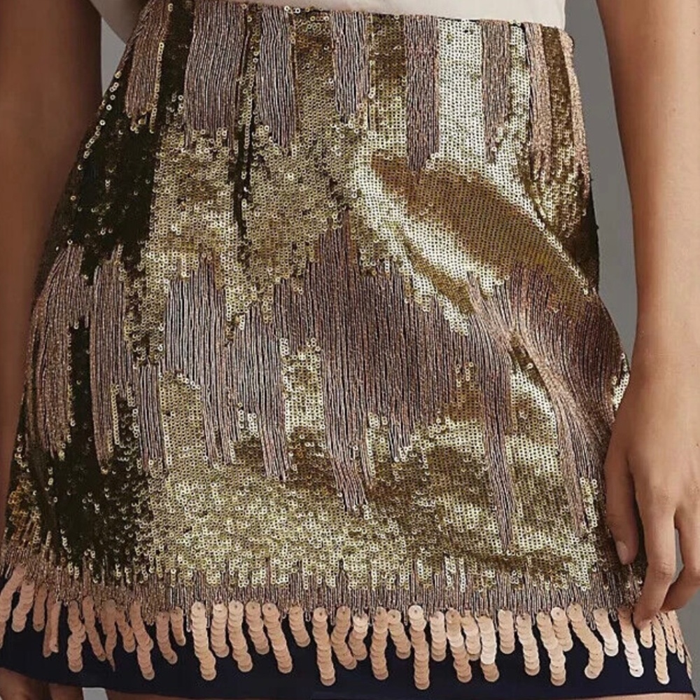 Mini Sequins Skirt